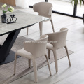 Customizable genuine leather dining chairs